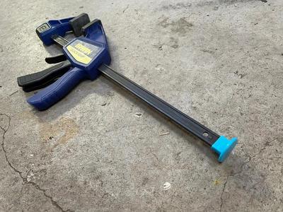 Clamp bar safety tip for Irwin   