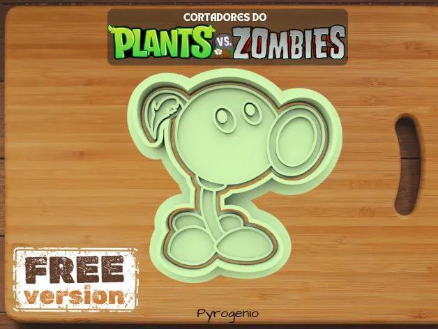 Plants vs. Zombies Peashooter Cookie Cutter   