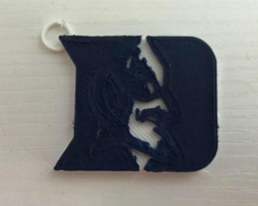 Keychain and Logo - Duke Unversity