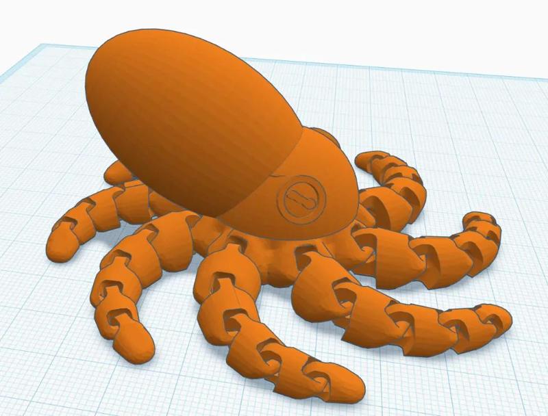 Scientifically Accurate Cute Mini Octopus   