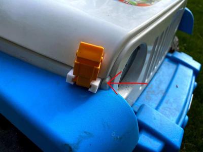 Little Tikes Jeep Hood Clip