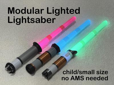 Modular Lighted Lightsaber (Child/Small Size)