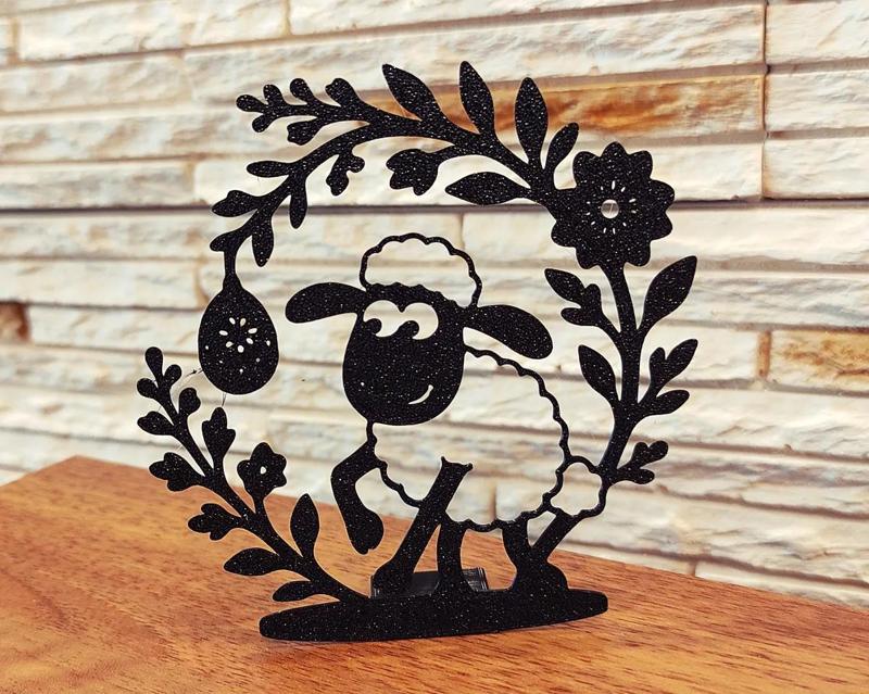 Easter 3D Decoration 8 - Shaun the Sheep   