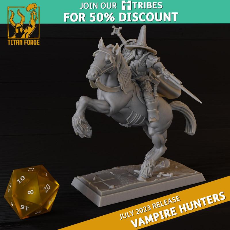 Vampire Hunters Reborn Hunt Master on Horse
