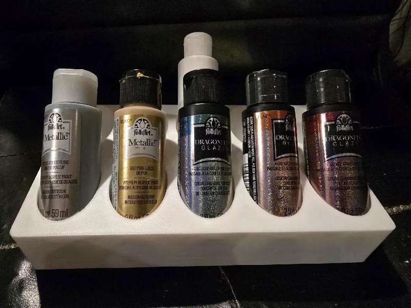 Gridfinity Acrylic Paint Holder   