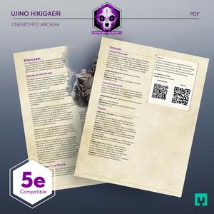 [PDF] Ujino Hikihaeri | Unearthed Arcana | Hikigaeri Race