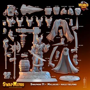 Swapmini 71 -  Malakar - male tielfing