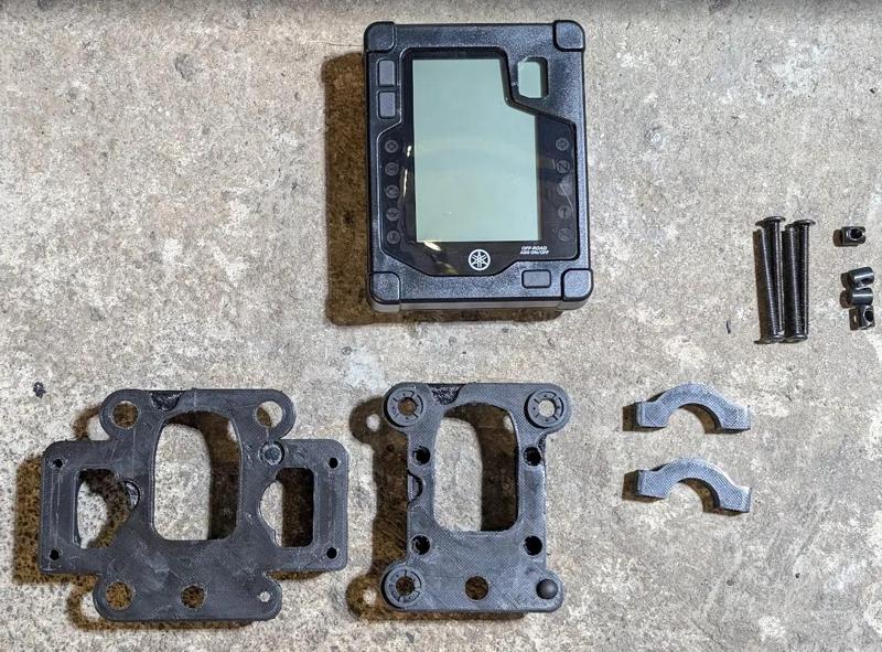 Yamaha Tenere 700 Speedo Mounting - For Handlebars   