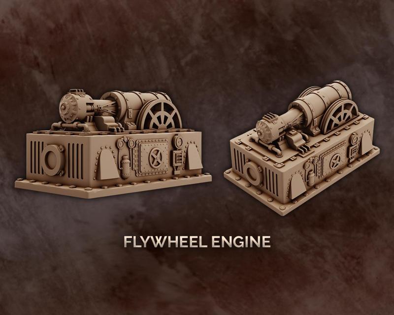 Flywheel Engine - Factory Terrain
