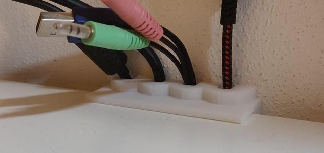 Customizable Cable Holder (multi holder support)
