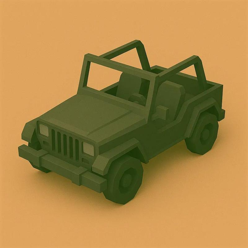 Low Poly SUV   