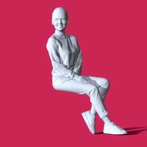 Miniature Pose Character C114