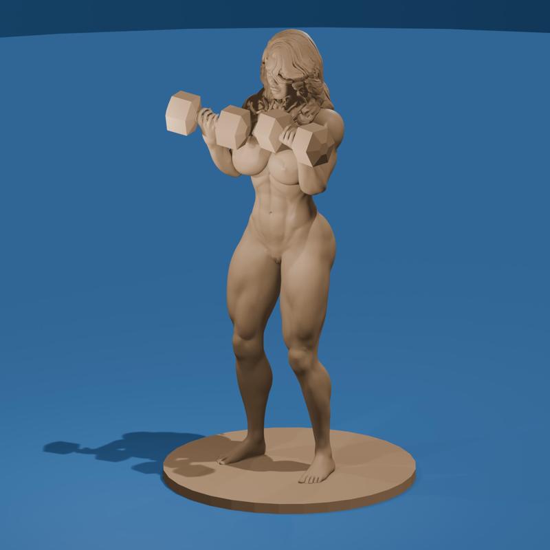 Nude Bodybuilder Girl