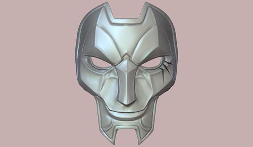 Jhin Mask - League Of Legends - LOL - Wild Rift - TFT helmet