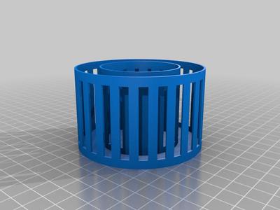 Fish tank aquarium slotted plant pots  