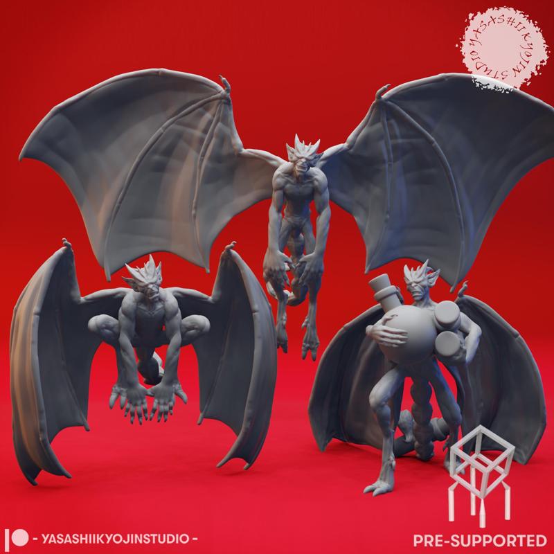 Plague of Imps - Tabletop Miniatures (Pre-Supported)