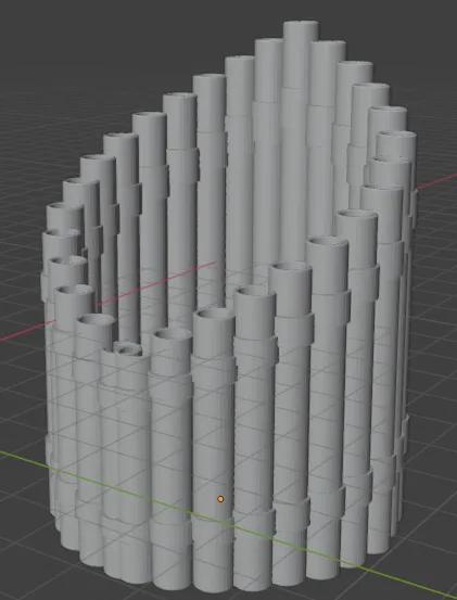 Pencil holder - Bamboo   