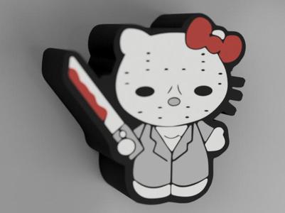 Hello Kitty - JASON Halloween LED tealight lamp