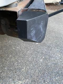 Jeep TJ Rear Bumper End Cap 