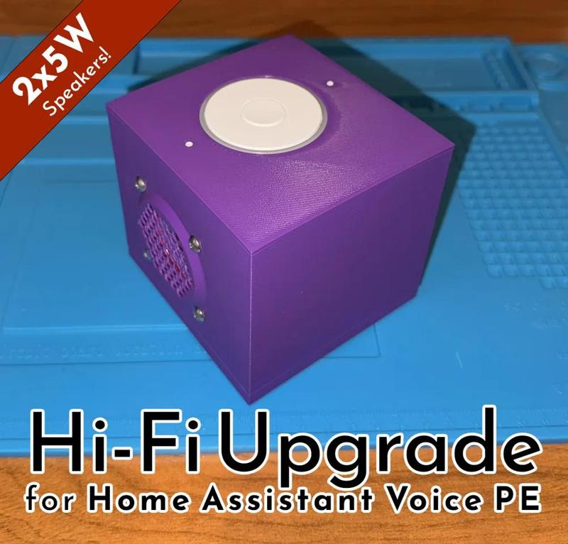 Hi-Fi Upgrade for Home Assistant Voice PE   