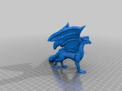 Mountable Dragon - 28mm