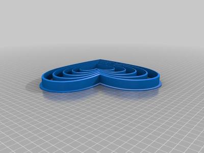Progressive Heart Cookie Cutters