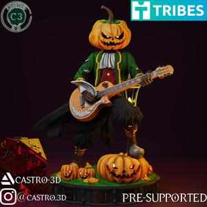 Jack-o'-Bard - Halloween miniature