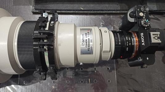 Precision focuser for Canon 
