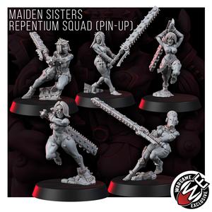 MAIDEN SISTERS REPENTIUM SQUAD (PIN-UP)