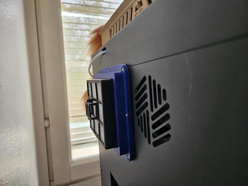 Hepa 13 filter magnetic mount   