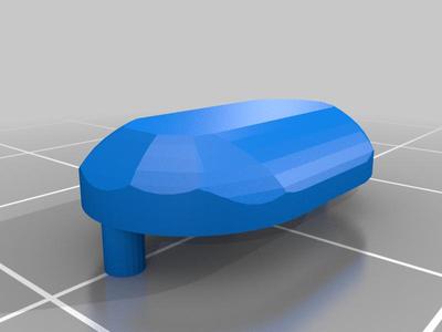 Screw cover plug for Elektro Helius fridge