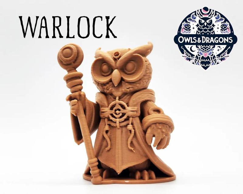 The Warlock - Owls & Dragons   