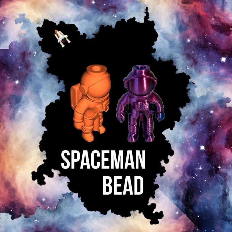 cute astronaut  bead   