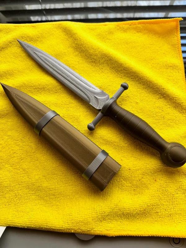 Analace Dagger and Scabbard   