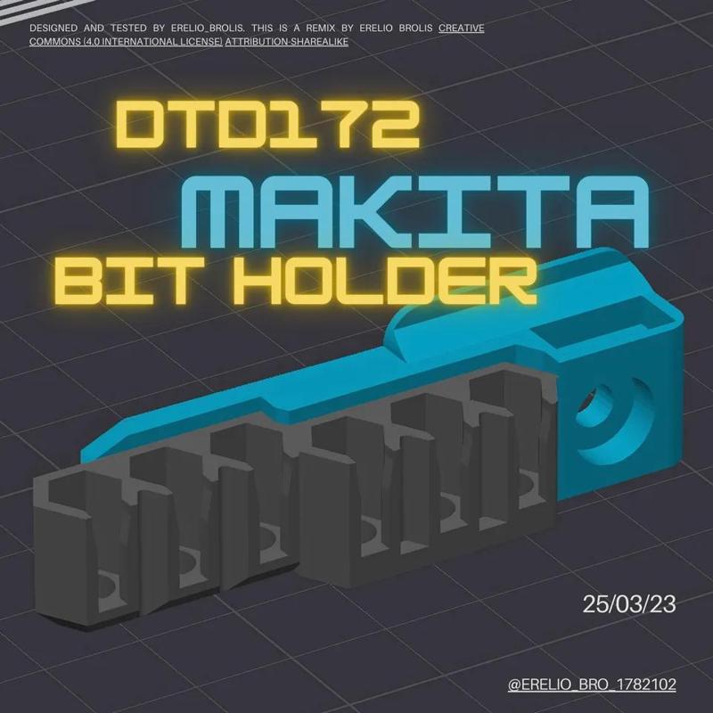 Makita DTD172  BIT HOLDER, magnetic   