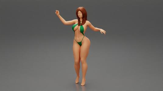 Sexy Girl With Hot Body In Bikini