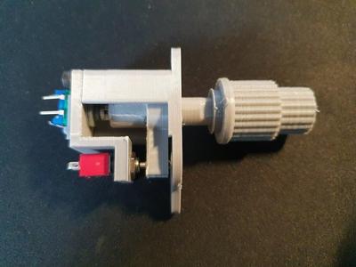 Remix of Dual Rotary Encoder for one Decoder and one Rocket Switch