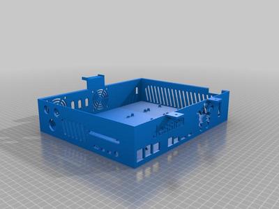 Under carriage mount – BTT Octopus v1.1 – Raspberry Pi4 – LM2596 Buck Converter – BTT BTMOS v2.0 Power Module.