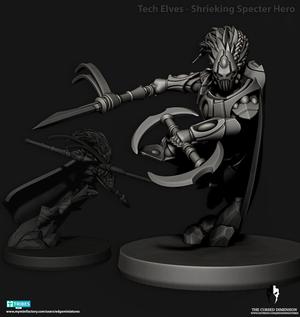 Tech Elves - Shrieking Specter Hero