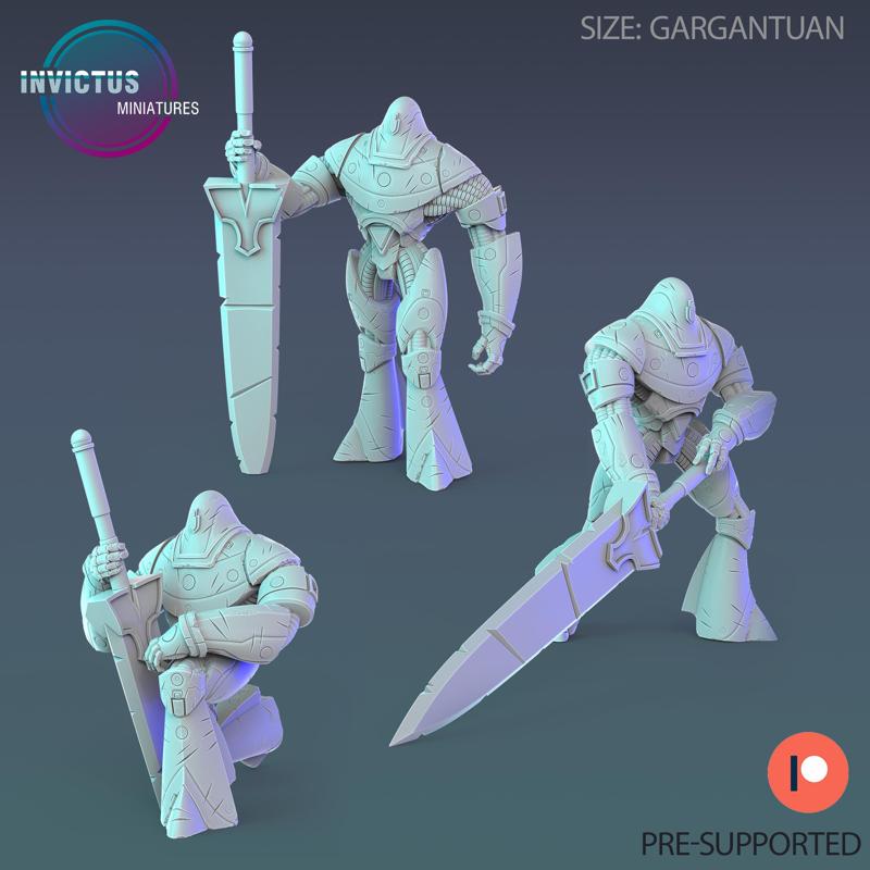 Mecha Guardian Set / Space Beast / Cosmic Predator / Alien War Technology / Cyberpunk Machine / Invasion Army / Battle Robot / Trooper Attack / Sci-Fi Encounter