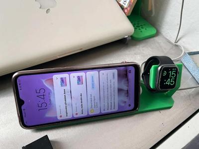 Nightstand stand for Apple Watch and iPhone   