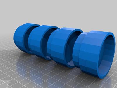 Koppel stuk PVC buis 3.4