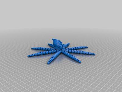 Steampunk Octopus - Long Tentacles