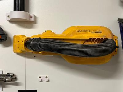 18v Dewalt vac wall mount