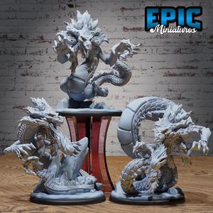 Young Lung Dragon Set ‧ DnD Miniature ‧ Tabletop Miniatures ‧ Gaming Monster ‧ 3D Model ‧ RPG ‧ DnDminis ‧ STL FILE