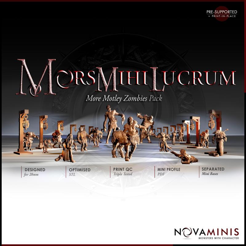 Mors Mihi Lucrum: More Motley Zombies