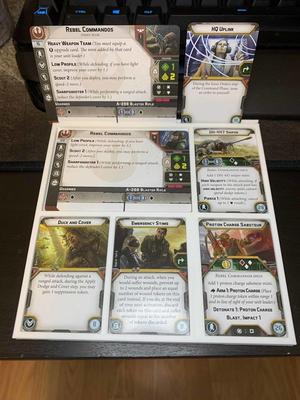 Star wars legion card tray