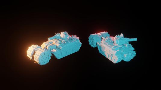 Raider of Cendre - Harvester Tank