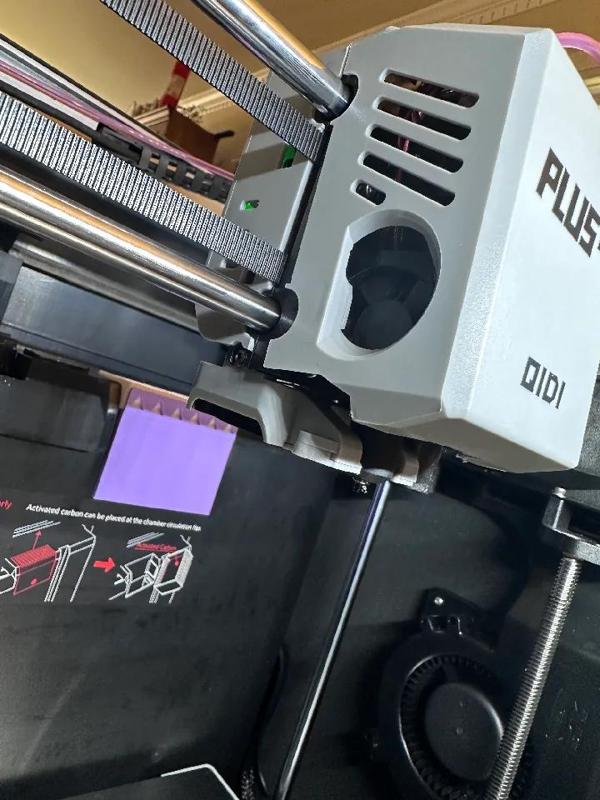 Qidi Plus 4 Mount for 10x35 mm Hotend Fan   