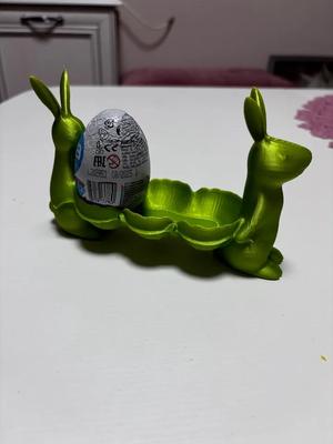 Easter bunny egg holder   